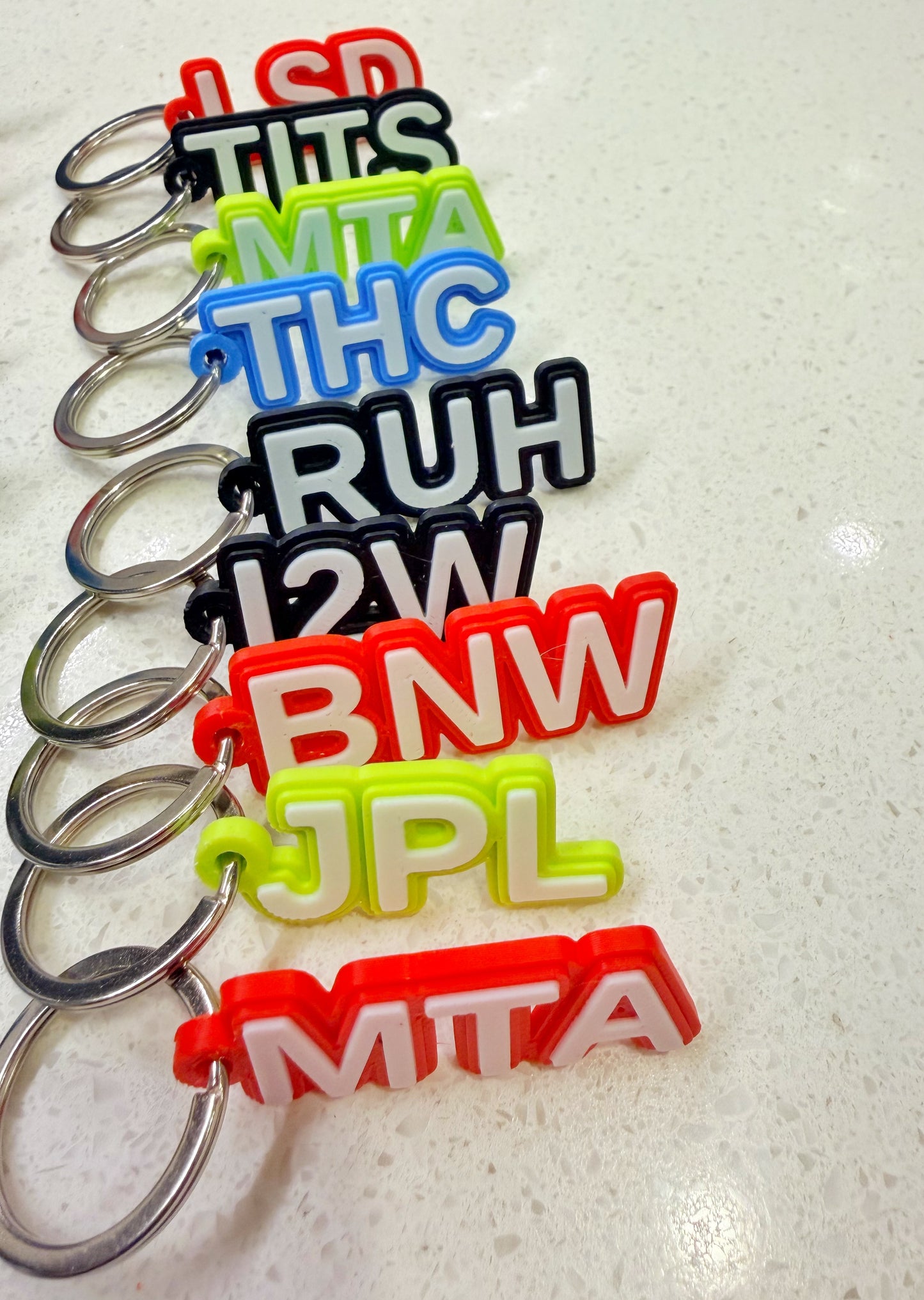 Custom Crew Keychain