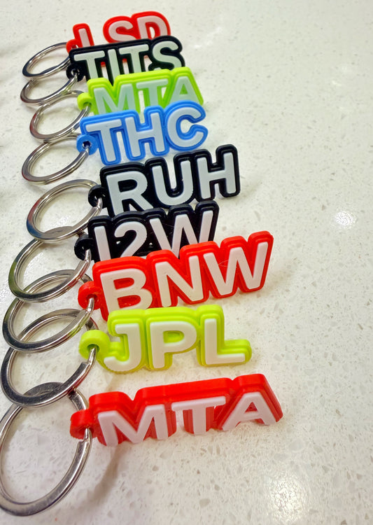 Custom Crew Keychain
