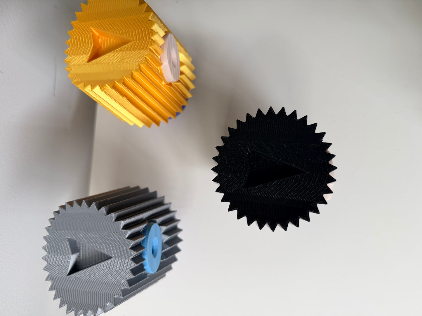 3D Printed Graffiti Inspired Tip Container (1 container, comes with 5 tips)
