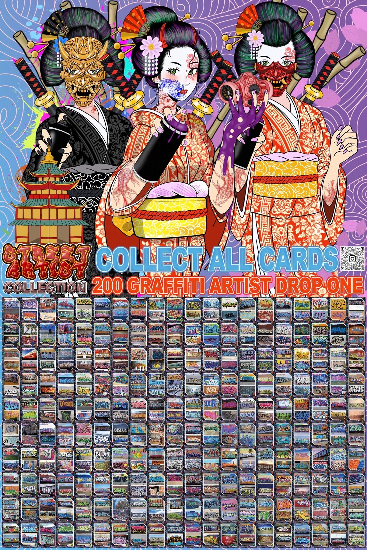 Street Artist Collection ~ Drop 1 Poster
