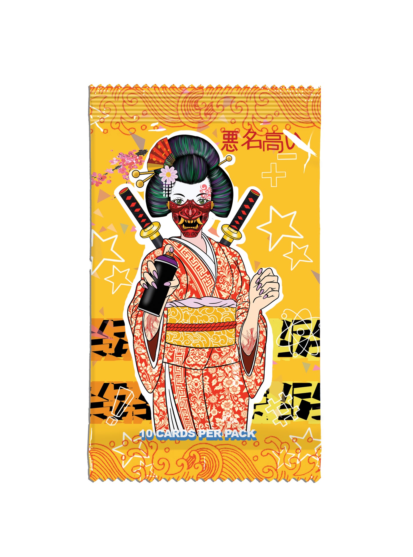 PRE-ORDER Street Artist Collection Trading Cards - DROP 3 (1 pack of 10 cards, every pack contains 1 holographic card)