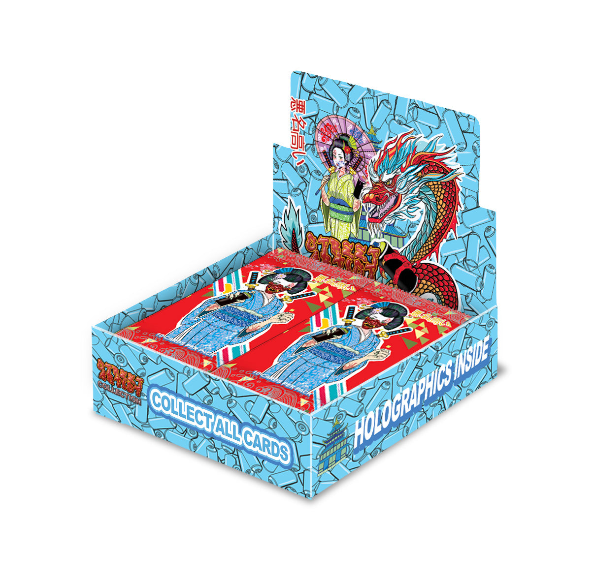 PRE-ORDER Street Artist Collection Trading Card Bundle -DROP 4 (10 packs in each box, every pack contains 1 holographic card)